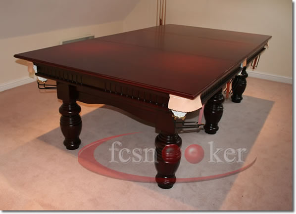 8 foot Elite in Mahogany with Table Top